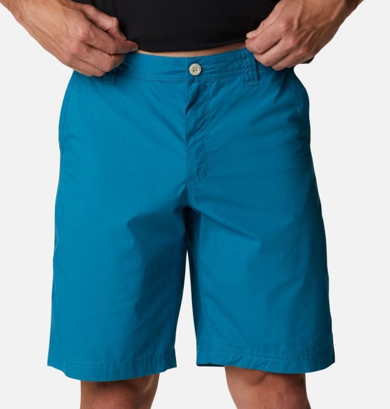 Men's Columbia Washed Out Shorts Blue | CA-U56CL