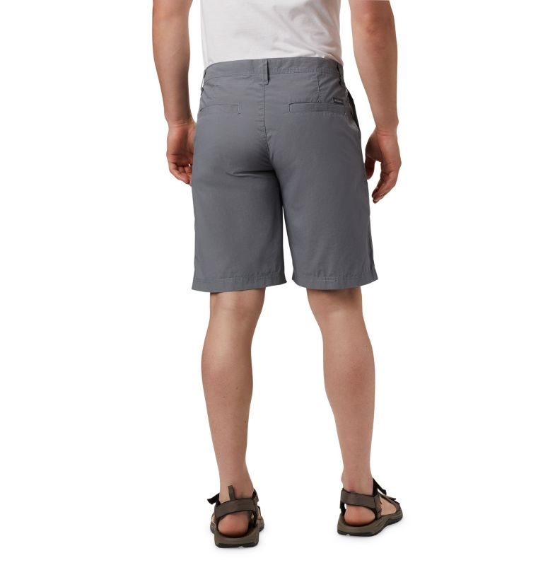 Men's Columbia Washed Out Shorts Dark Grey | CA-EA61L