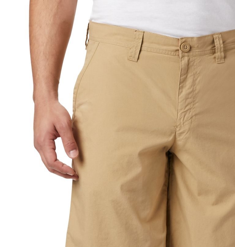 Men's Columbia Washed Out Shorts Khaki | CA-C136C