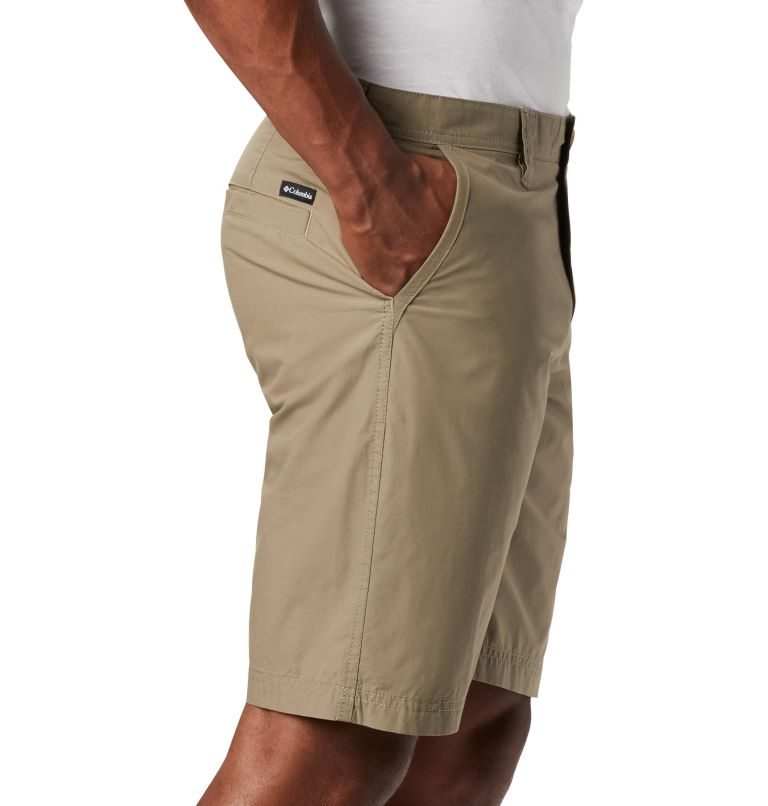 Men's Columbia Washed Out Shorts Khaki | CA-F3L16