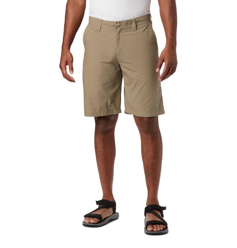 Men\'s Columbia Washed Out Shorts Khaki | CA-F3L16