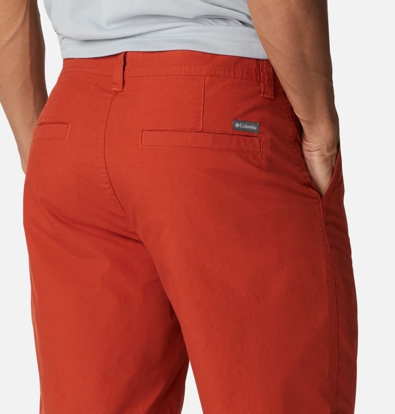 Men's Columbia Washed Out Shorts Orange | CA-A46LA