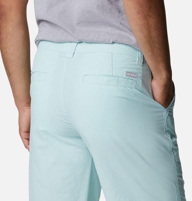 Men's Columbia Washed Out Shorts Turquoise | CA-W408A