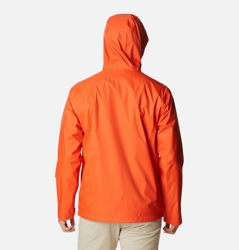 Men's Columbia Watertight II Rain Jackets Orange | CA-A36LC