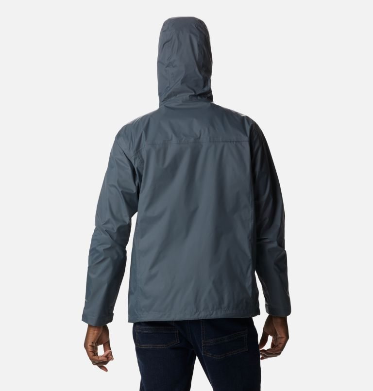 Men's Columbia Watertight II Rain Jackets Dark Grey | CA-AC06L