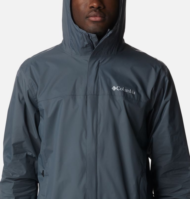 Men's Columbia Watertight II Rain Jackets Dark Grey | CA-AC06L