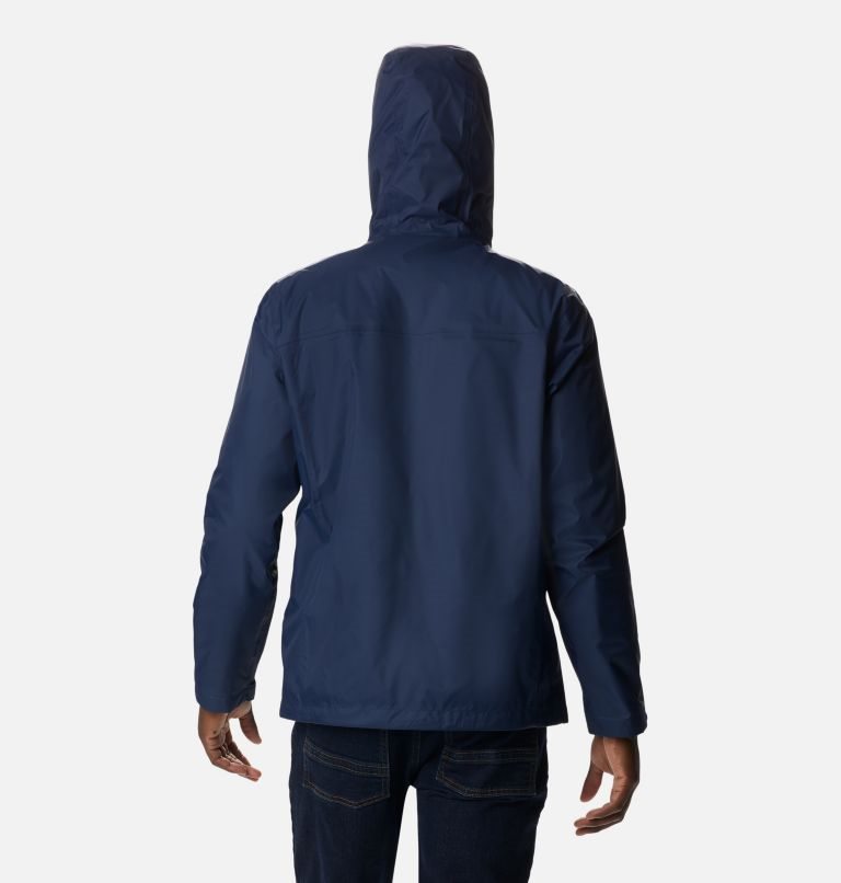 Men's Columbia Watertight II Rain Jackets Navy | CA-L6518