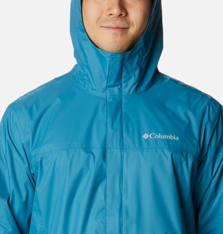 Men's Columbia Watertight II Rain Jackets Turquoise | CA-P1063