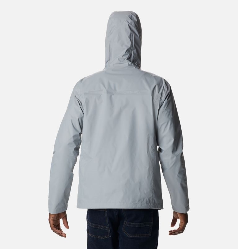 Men's Columbia Watertight II Rain Jackets Light Grey | CA-Q0154