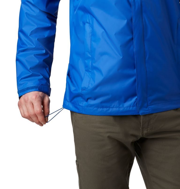 Men's Columbia Watertight II Rain Jackets Blue | CA-W54CA