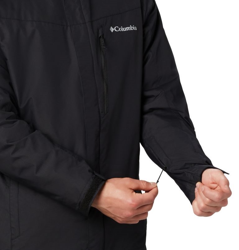 Men's Columbia Whirlibird IV Interchange Jackets Black | CA-AA508