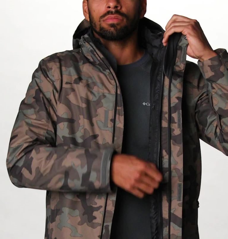 Men's Columbia Whirlibird IV Interchange Jackets Camo | CA-BL6C0