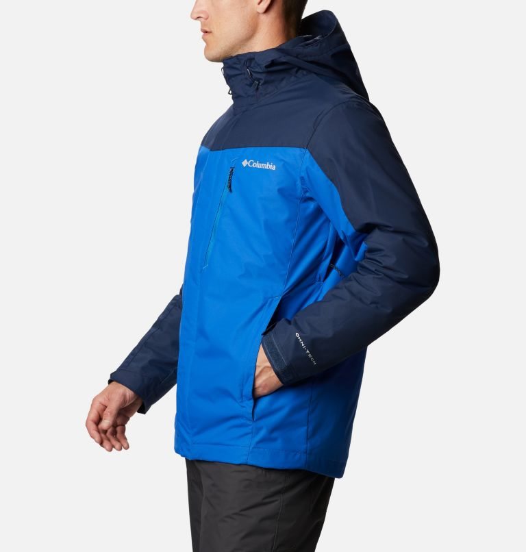 Men's Columbia Whirlibird IV Interchange Jackets Blue | CA-F5A43