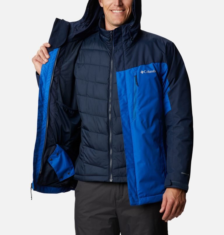 Men's Columbia Whirlibird IV Interchange Jackets Blue | CA-F5A43