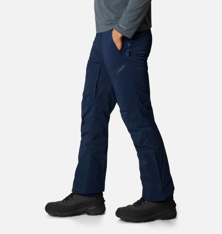 Men's Columbia Wild Card Pants Navy | CA-Z0615