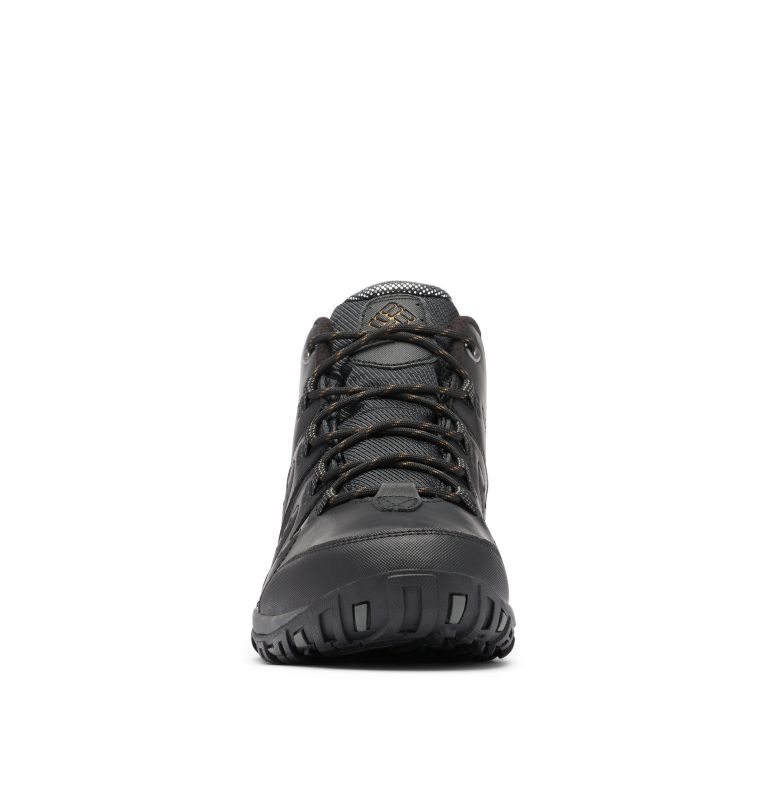 Men's Columbia Woodburn II Waterproof Omni-Heat Hiking Shoes Black | CA-L486C