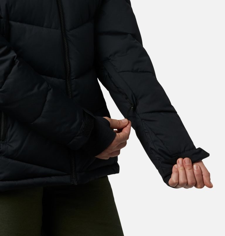 Women's Columbia Abbott Peak Insulated Jackets Black | CA-QCL84