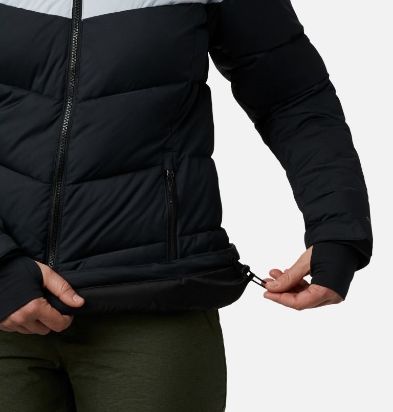 Women's Columbia Abbott Peak Insulated Jackets Black | CA-QCL84