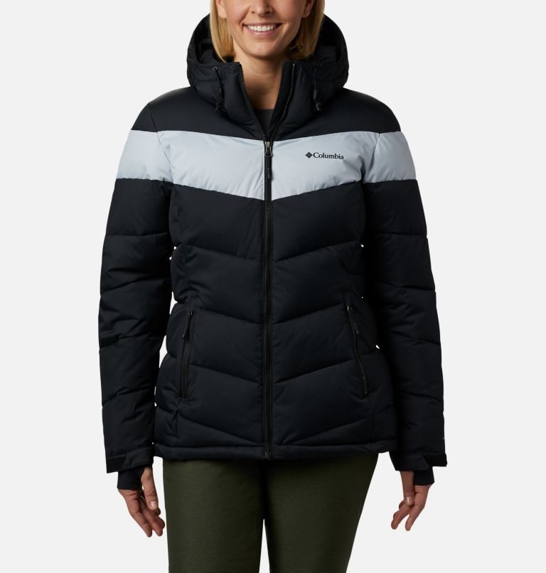 Women\'s Columbia Abbott Peak Insulated Jackets Black | CA-QCL84