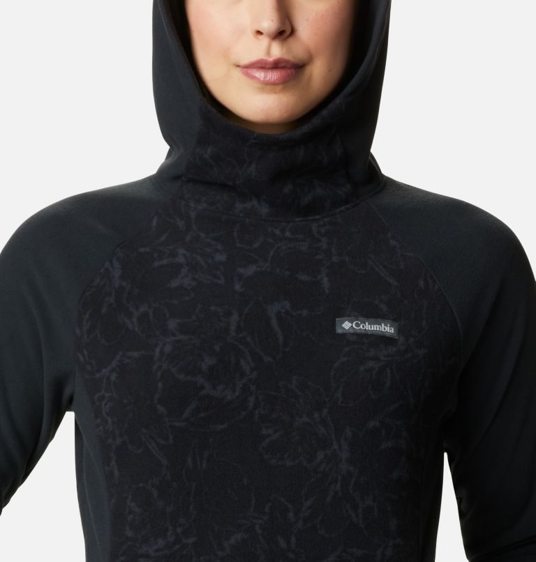 Women's Columbia Ali Peak Fleece Hoodie Black | CA-F86A1