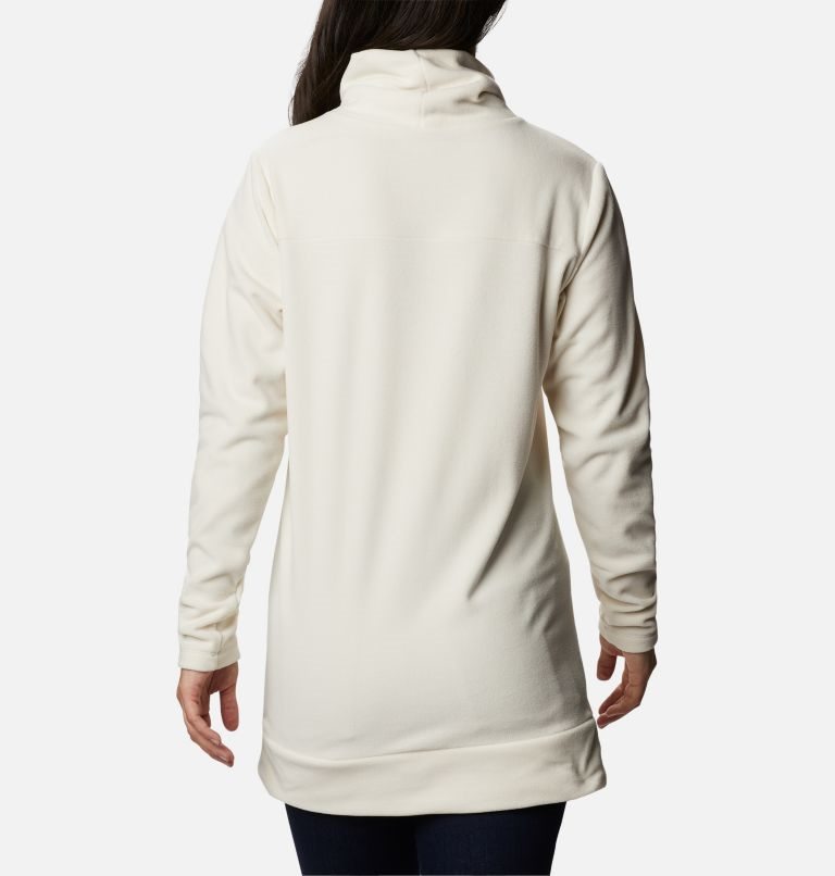 Women's Columbia Ali Peak Fleece Tunic Sweatshirts Cream | CA-K0316