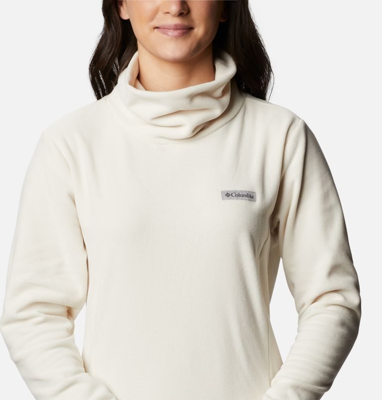 Women's Columbia Ali Peak Fleece Tunic Sweatshirts Cream | CA-K0316