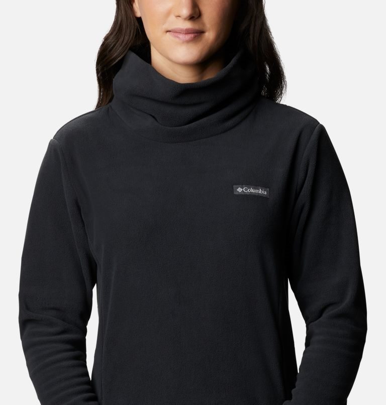 Women's Columbia Ali Peak Fleece Tunic Sweatshirts Black | CA-YL1AC