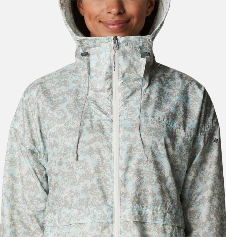 Women's Columbia Alpine Chill Windbreaker Jackets Green | CA-HAC35