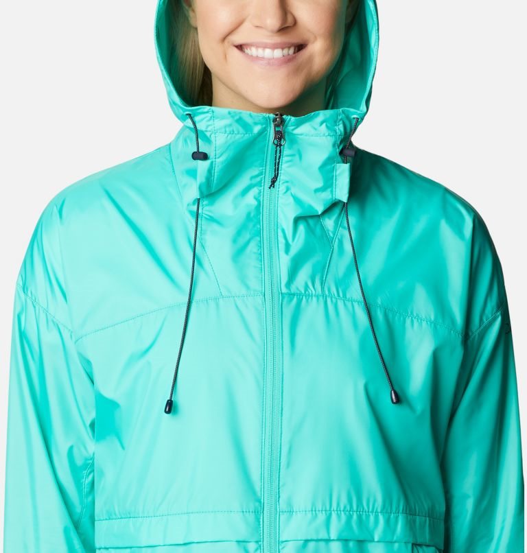 Women's Columbia Alpine Chill Windbreaker Jackets Turquoise | CA-J43C0