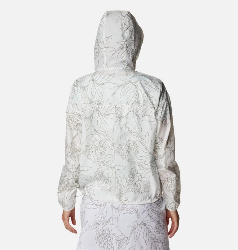 Women's Columbia Alpine Chill Windbreaker Jackets White | CA-Q6184