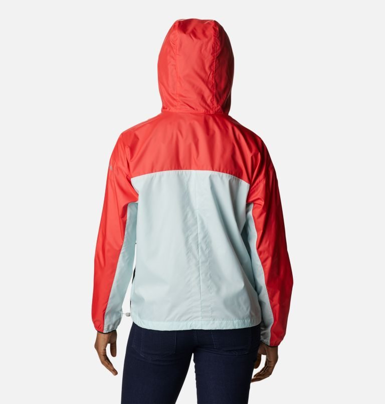 Women's Columbia Alpine Chill Windbreaker Jackets Red / Mint | CA-R0564