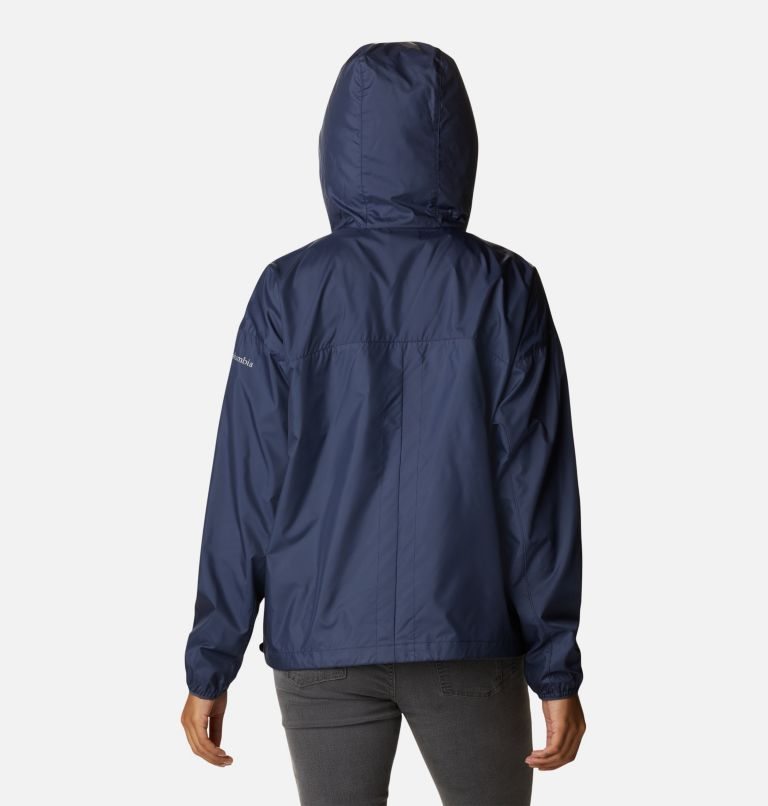 Women's Columbia Alpine Chill Windbreaker Jackets Navy | CA-RL501