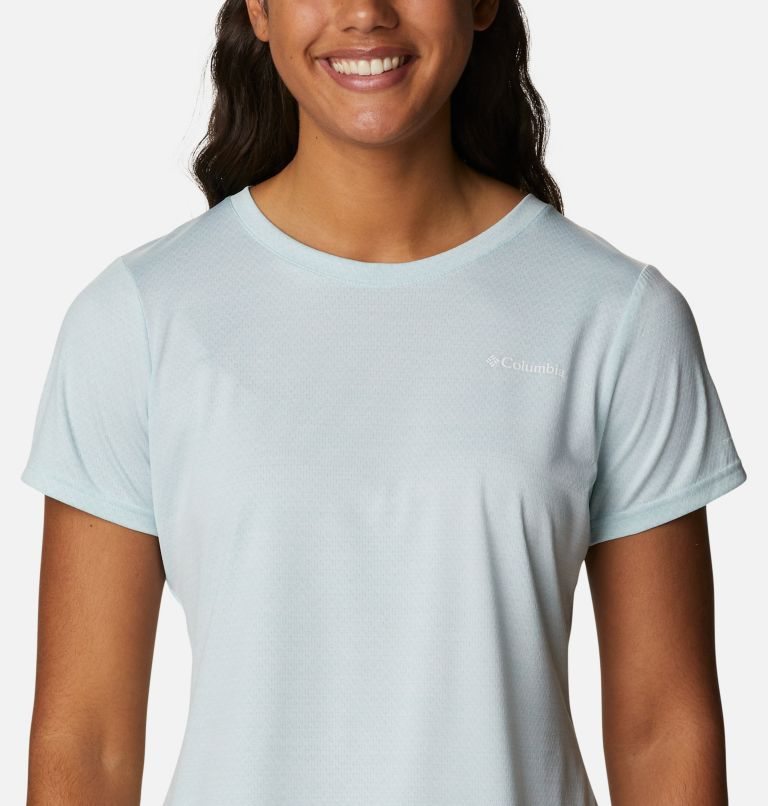 Women's Columbia Alpine Chill Zero Short Sleeve T Shirts Mint | CA-A01L5