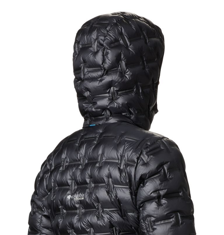 Women's Columbia Alpine Crux Down Jackets Black | CA-X1L4A