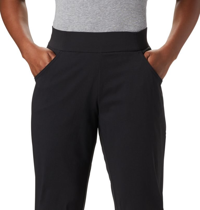 Women's Columbia Anytime Casual Capris Sport Pants Black | CA-K6L18