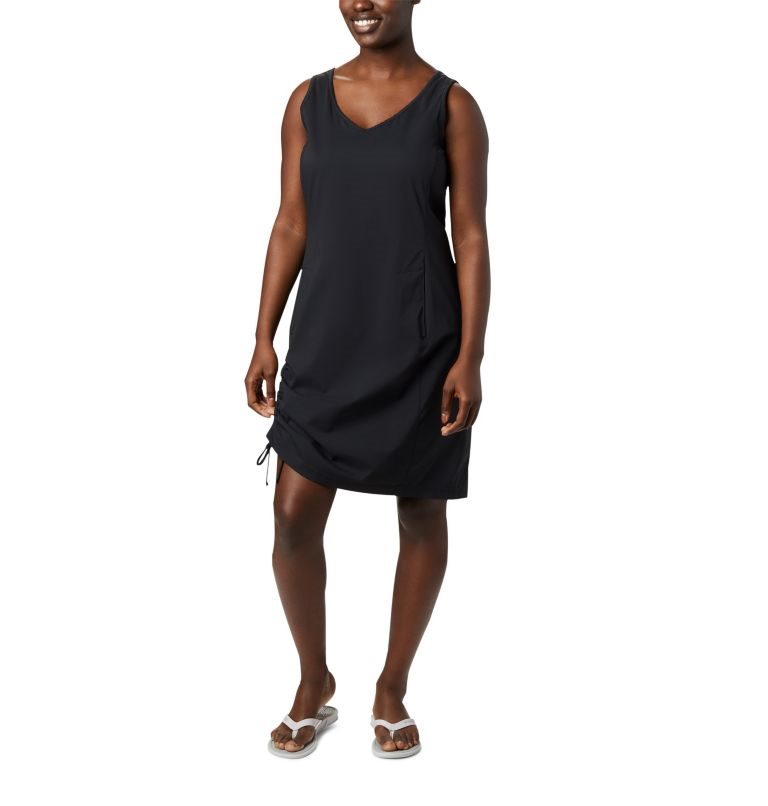 Women\'s Columbia Anytime Casual III Dress Black | CA-P1C3A