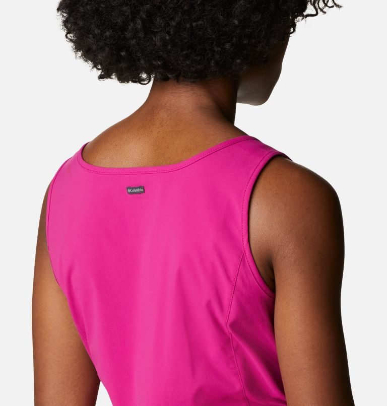 Women's Columbia Anytime Casual III Dress Fuchsia | CA-Q86CA