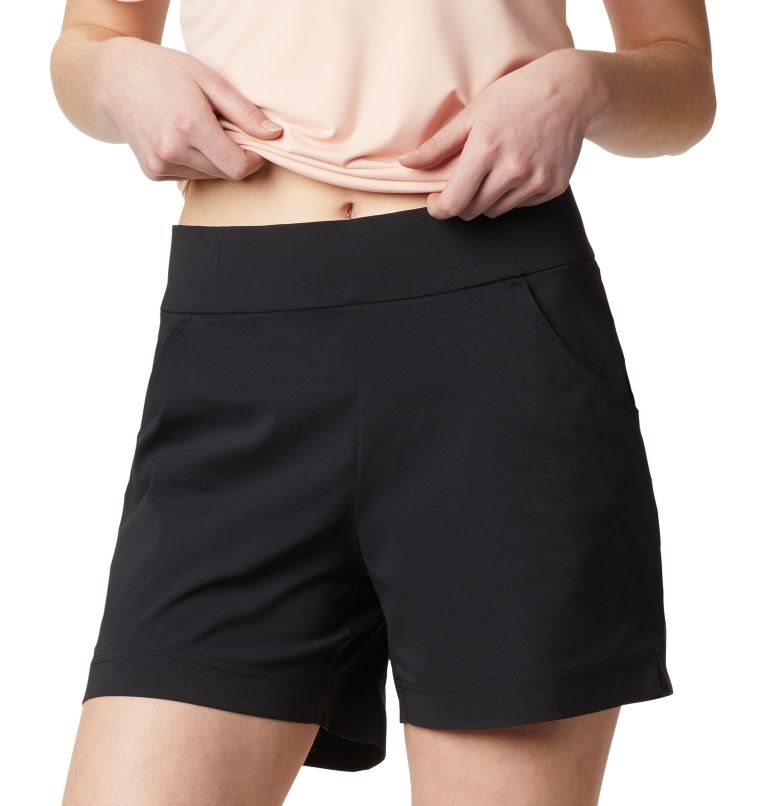 Women's Columbia Anytime Casual Shorts Black | CA-R01A8