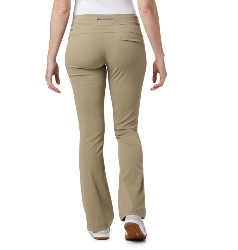 Women's Columbia Anytime Outdoor Boot Cut Hiking Pants Khaki | CA-T36C1