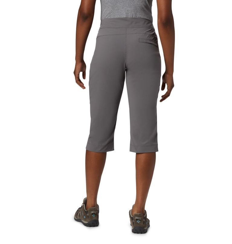 Women's Columbia Anytime Outdoor Capris Sport Pants Grey | CA-E8A4L