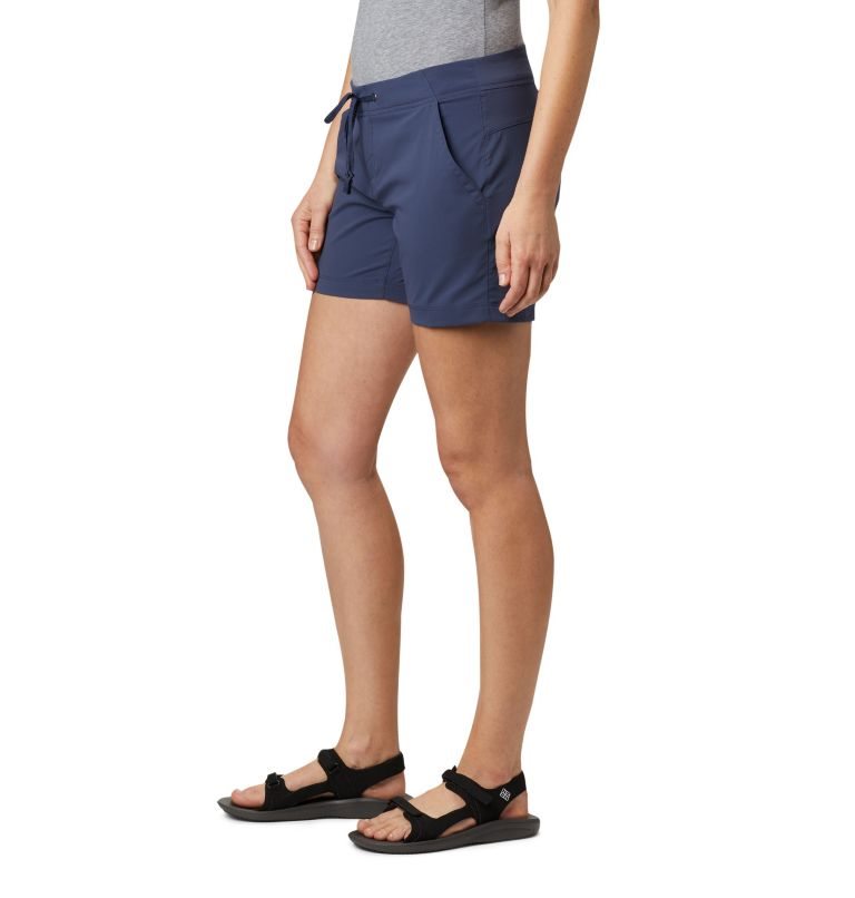 Women's Columbia Anytime Outdoor Shorts Navy | CA-M4368