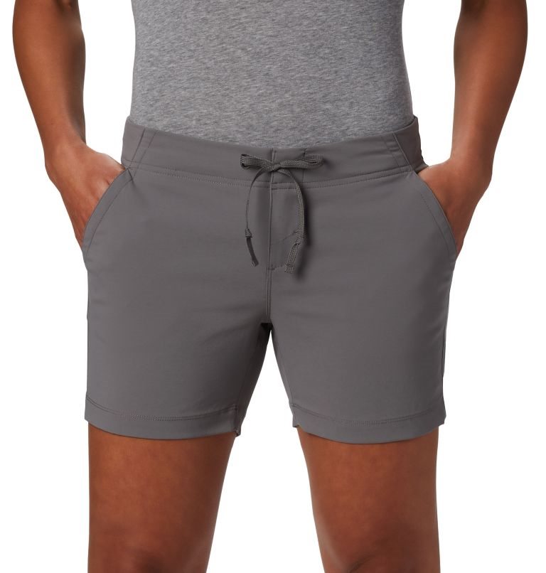 Women's Columbia Anytime Outdoor Shorts Grey | CA-N51A4