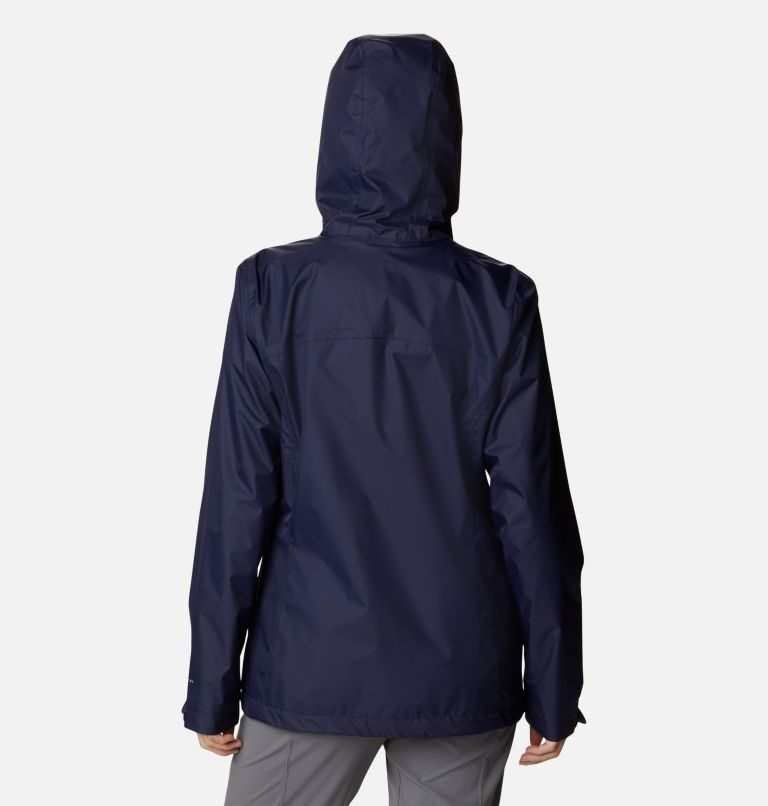 Women's Columbia Arcadia II Rain Jackets Navy | CA-J5041