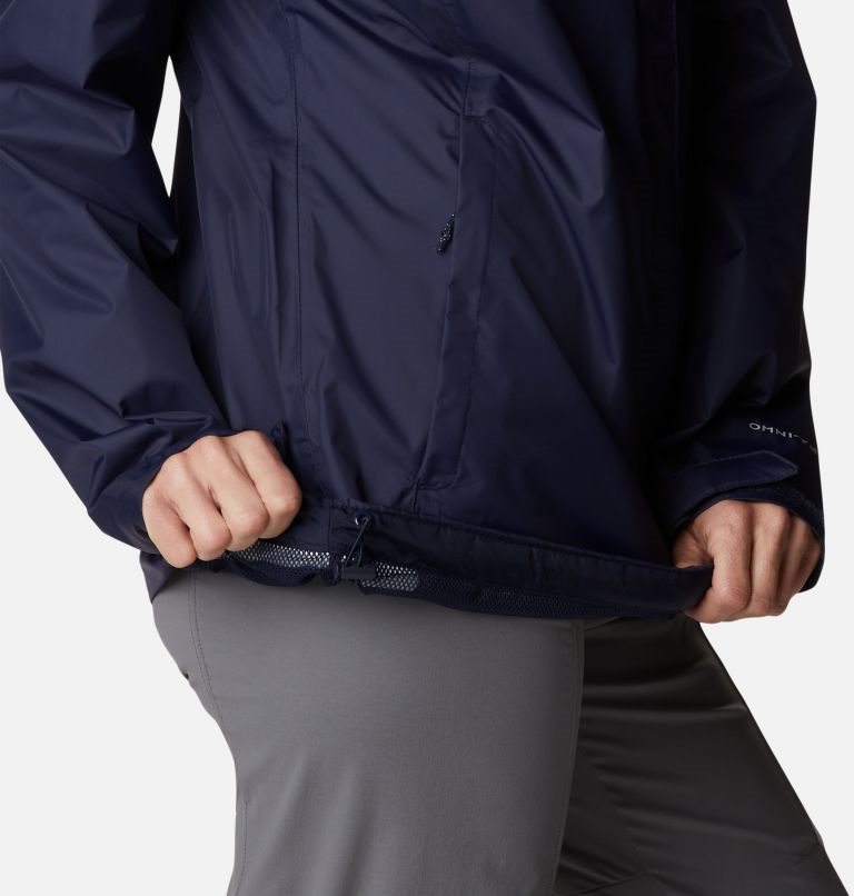 Women's Columbia Arcadia II Rain Jackets Navy | CA-J5041