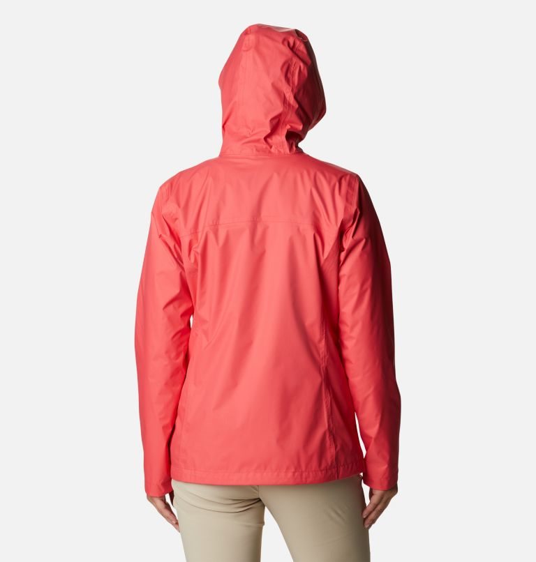 Women's Columbia Arcadia II Rain Jackets Red | CA-O3CA5