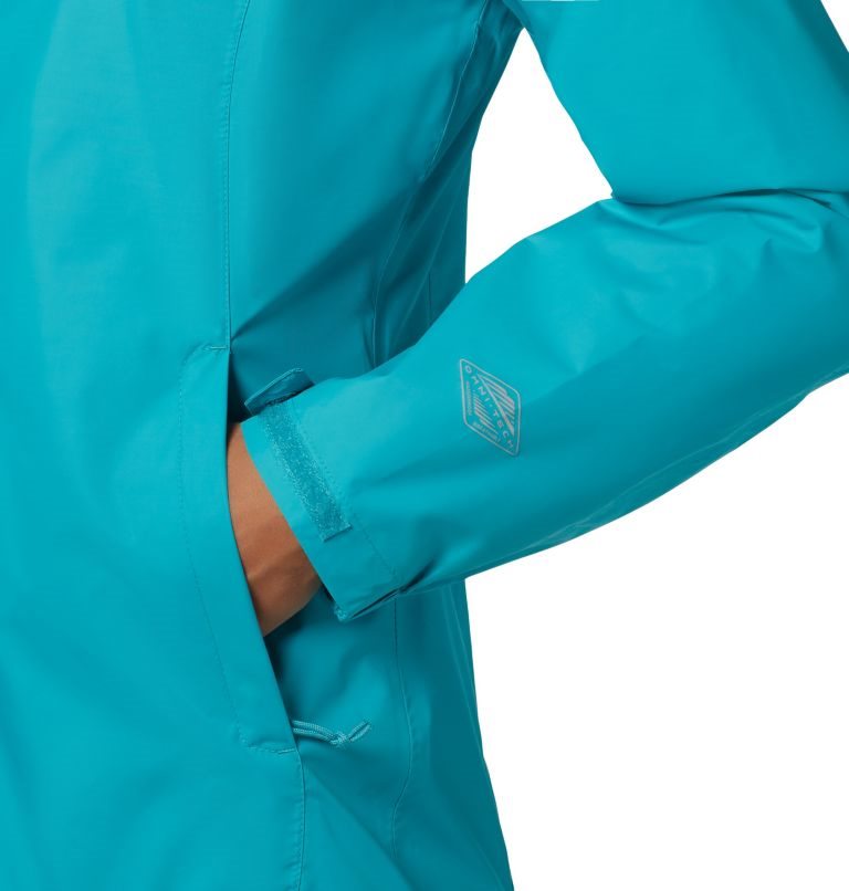 Women's Columbia Arcadia II Rain Jackets Turquoise | CA-S65C8