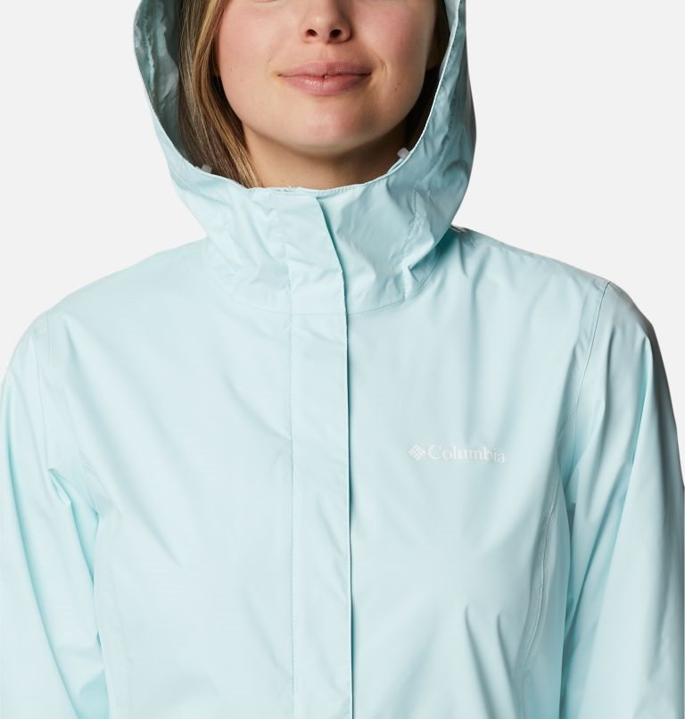 Women's Columbia Arcadia II Rain Jackets Turquoise | CA-U3156