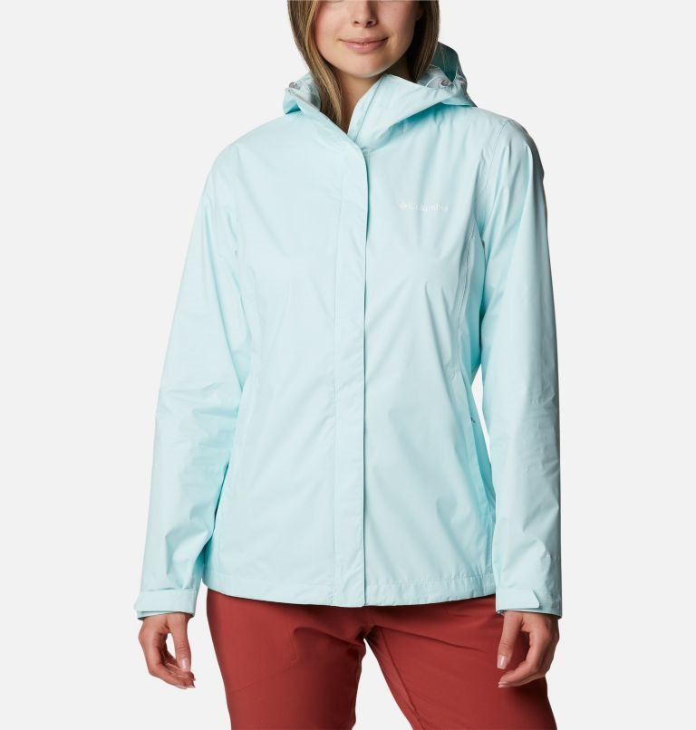 Women\'s Columbia Arcadia II Rain Jackets Turquoise | CA-U3156