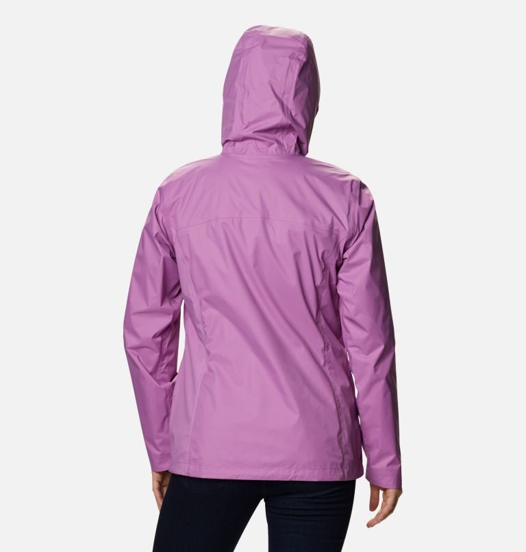 Women's Columbia Arcadia II Rain Jackets Lavender | CA-V1ALC