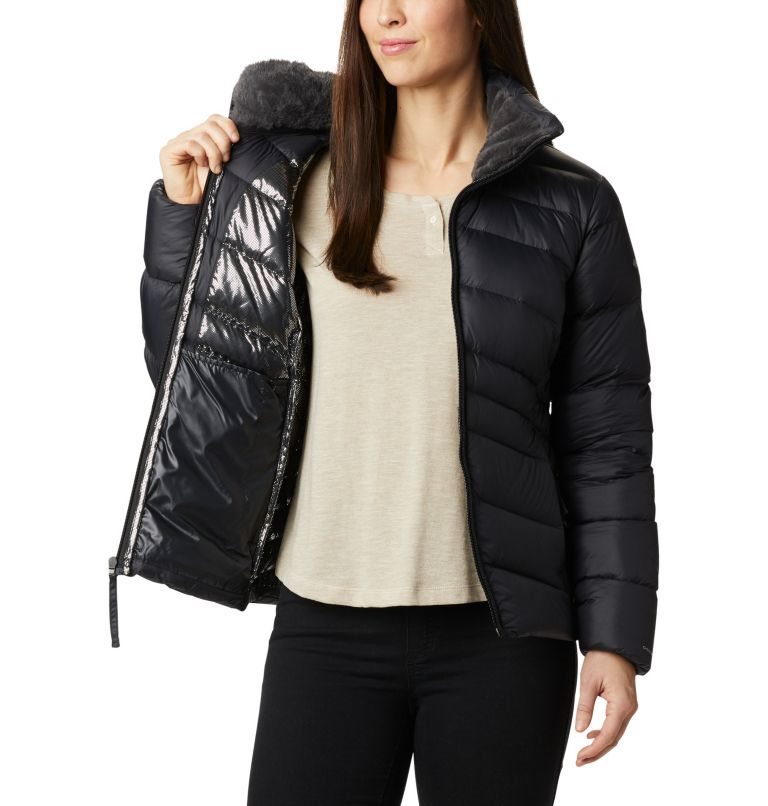 Women's Columbia Autumn Park Down Jackets Black | CA-ELA56